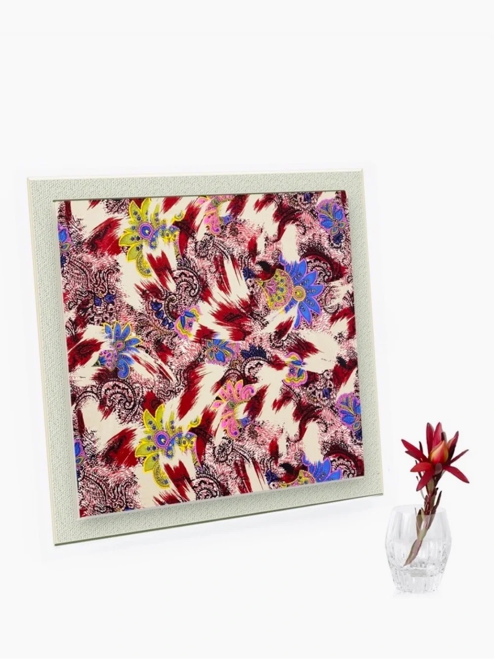 NWT SILKLETTE Paradis! 100% Fine Silk Kerchief Scarf MULTICOLOR